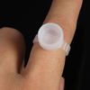 100/200/500Pcs Tattoo Ink Rings Disposable Tattoo Pigment Cup for Tattoo Ink and Eyelash Extension Glue(100pcs)