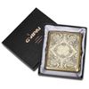 CaLeQi Cigarette Case Holds 20,Flower Golden