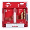 for Milwaukee Thunderbolt Titanium Drill Bit Set - 20 Pc,48-89-1105