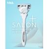 Chic Schick Hydro Silk Salon Plus Holder with Blade for Women Razor Skin Guard, White, 1 Piece (x1)