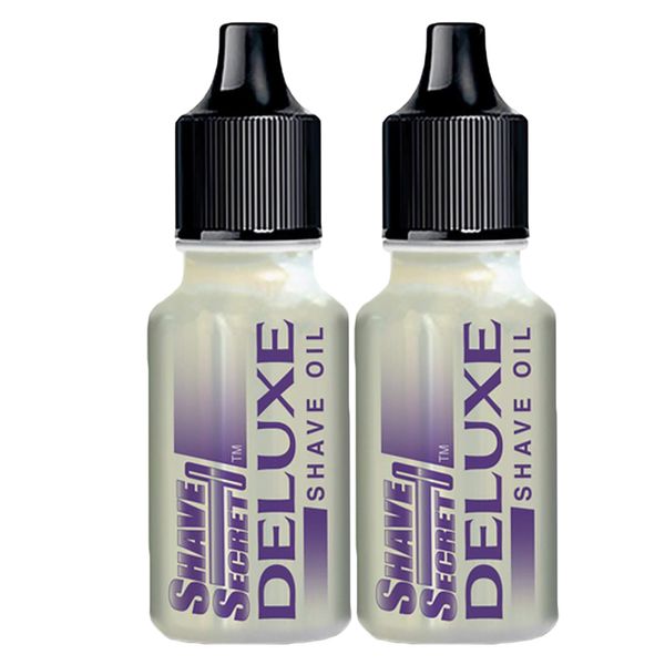 Shave Secret DELUXE SHAVING OIL - 18.75ml (2 Pack)