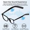 Smart Bluetooth Glasses, Built-in Mic/Speakers, 2 Interchangeable Filter Lenses