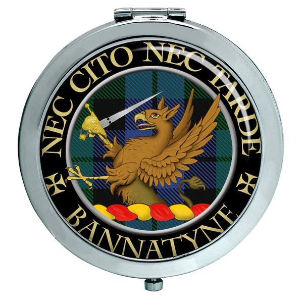 Bannatyne Scottish Clan Compact Mirror