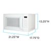 Avanti 1.4 Cu. Ft. 1000W Countertop Microwave - White