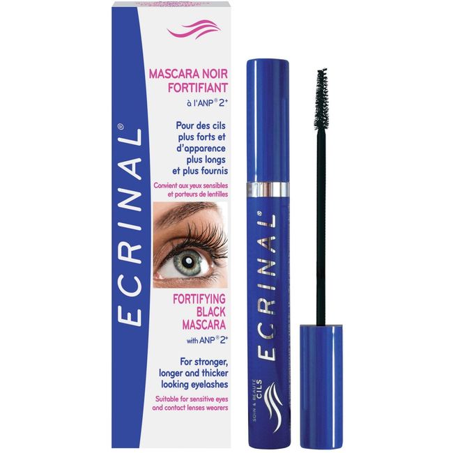 Ecrinal Fortifying Black Mascara with ANP 2+ .23 fl oz (New Formula)