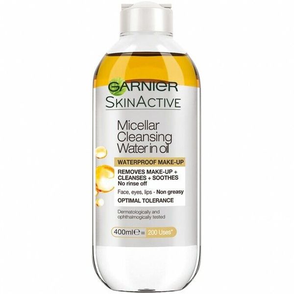 Garnier Micellar Biphase Waterproof Formulated Cleansing Water in Oil 400ml