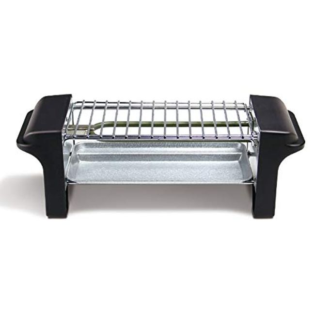 LITHON KDGC-002B Single Person Yakitori Grill | Teppan Yakitori, Yakiniku Grill, Grilled Meat | Easy to Install Authentic Yakitori at Home! Home Drinking, Drinking, Dinner Drinking, Easy to Clean