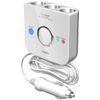 ラウダ ノイズレス電源ソケット「PLUSING」3連WH XL-3000 白
