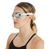 Arena Unisex Airspeed Mirror Racing Goggles,SILVER-TURQUOISE-MULTI