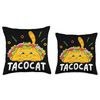 Funny Tacocat Taco Cat Throw Pillow