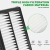 KEQGPCBE Comb Engine Cabin Air Filter for Mazda 3 2018 2017 2016 2015 2014 2013 2012