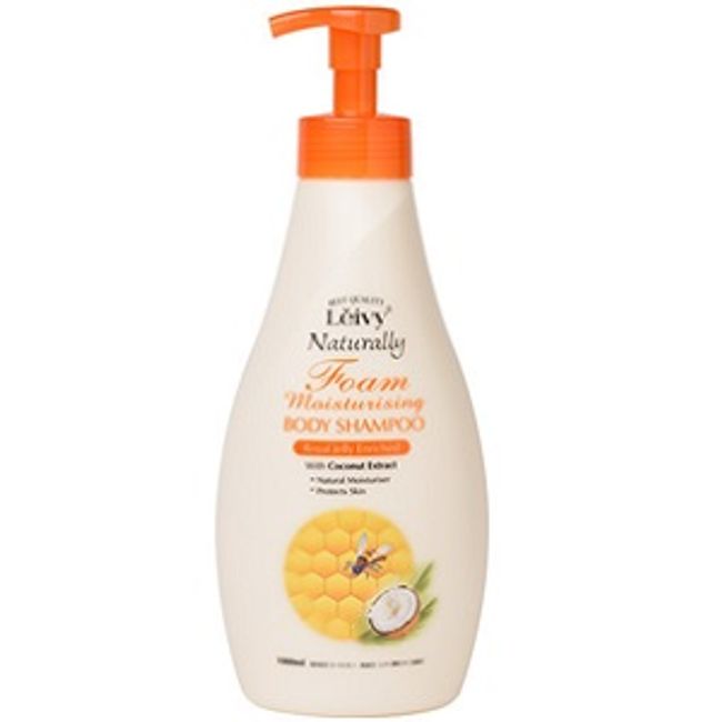 [Axis] Leivy Foam Body Shampoo Royal Jelly 1000mL [Daily Necessities]