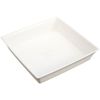 aika Tall Square Saucer, No. 8, White