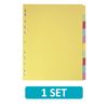 Elba Divider, Assorted, Elba A4+ (Extra Wide), Set 1