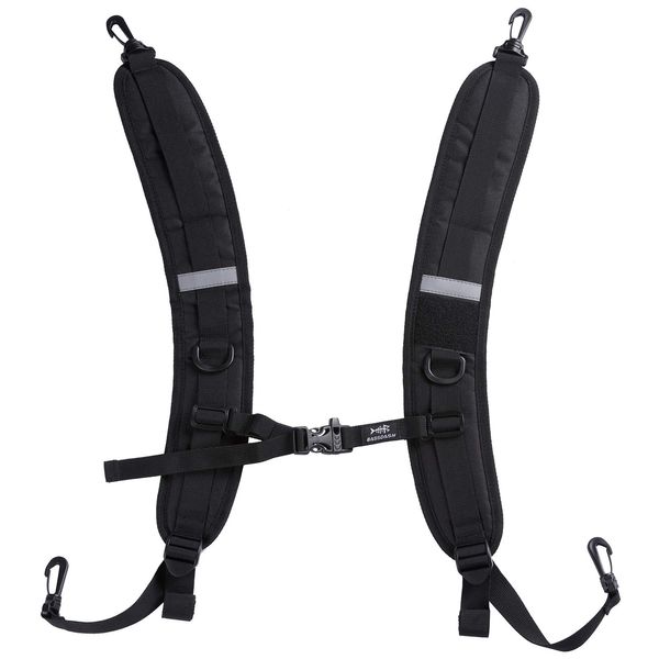 BASSDASH Backpack Straps Replacement Adjustable Padded Shoulder Straps for Backpack Dry Bag