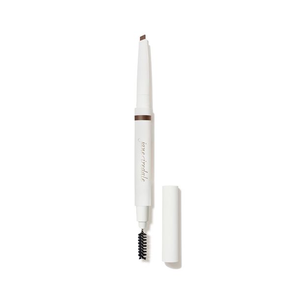 jane iredale PureBrow Shaping Pencil Retractable Pencil + Spoolie Expertly Outlines, Shapes, Fills, & Fluffs, Water-Resistant, Smudge-Proof Formula