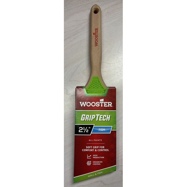 Wooster GripTech 2.5” Firm Angled Brush (NEW)