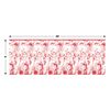 Beistle 4' x 30' Bloody Wall Backdrop (00710)
