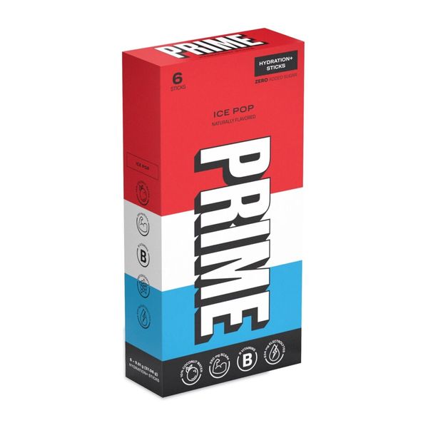 Prime hydration ice pop Stick 1 box (6 sticks)