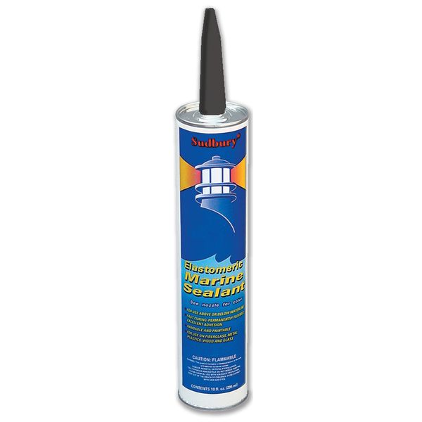 Sudbury Elastomeric Sealant Black, 10 oz. Cartridge