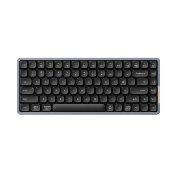 Lofree FLOW Low Profile Mechanical Keyboard, English Layout, Space Gray, Standard Equipment Key Switch, PHANTOM (Tactil)