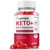 OptiBlend Keto ACV Gummies, Max Strength Formula, Opti Blend Keto (2 Pack)