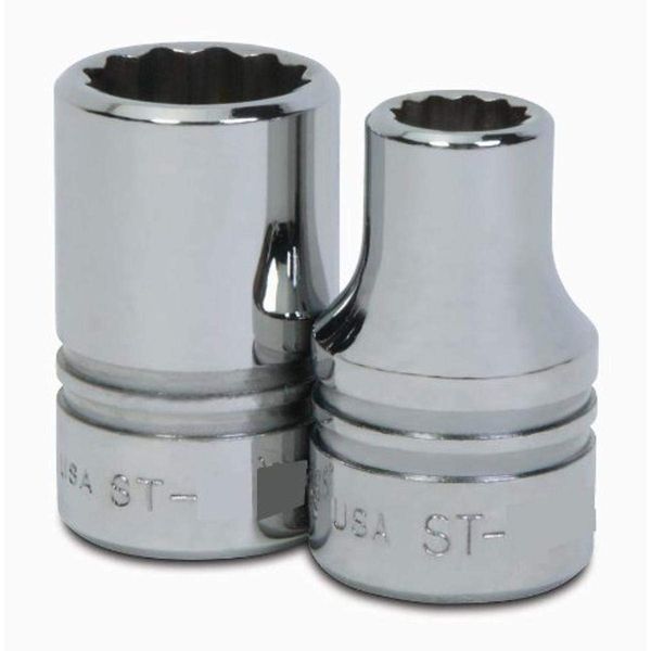 Williams ST-1218 9/16-Inch Shallow 12-Point Socket
