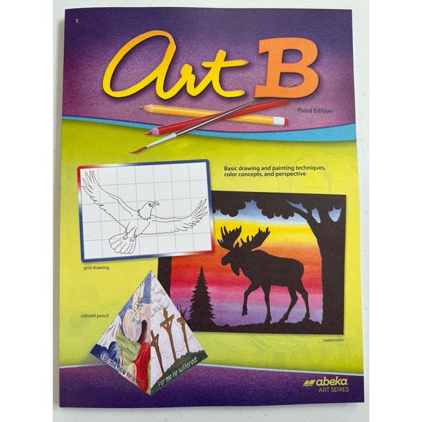 Abeka 5th Grade Art Curriculum - Art B - 37 Art Projects