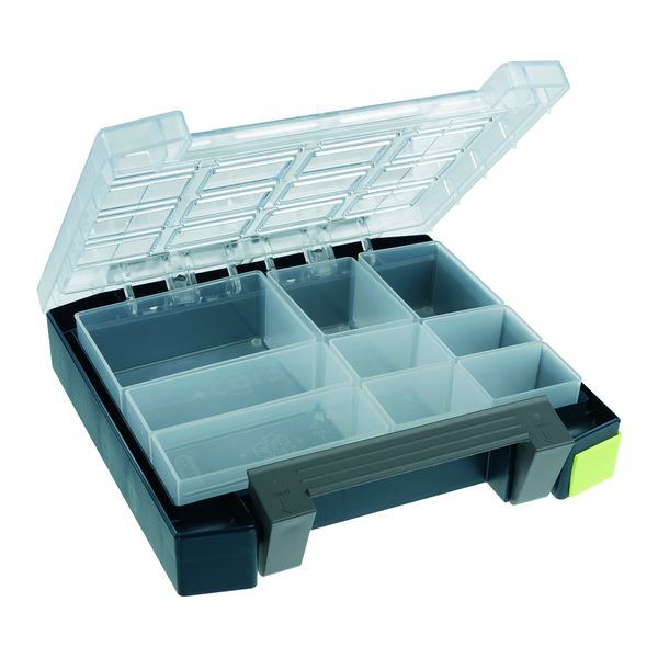 Raaco RAA138277 Organisers, Blue/Transparent