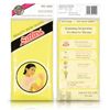 Salux Bath Towel Yellow White Blue Green 4 Count Pack