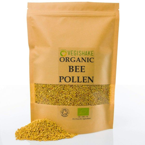 Bee Pollen B-Complex Vitamins B1 B2 B9 C E and Copper (250g)