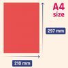 10 Colours, A4 120gsm Coloured Art Paper - Assorted Pack, 100 sheets