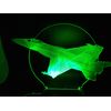 Fighter Jet Led 3d Illusion lamp Planes Christmas gift night light