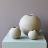 Cooee Design Ball Vase 10cm Sand