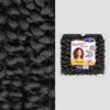 AMPLE CURL (4 Medium Brown) - Freetress 2X Wand Curl Crochet Braid Collection