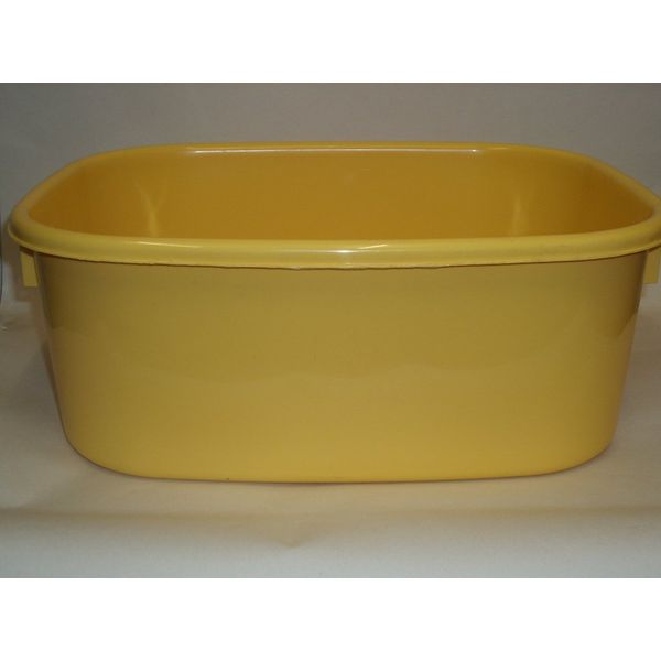 LUCY Large Oblong Bowl Yellow