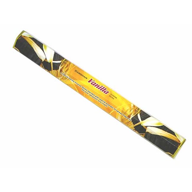 Incense Darshan Vanilla Incense Stick /DARSHAN VANILLA/Incense/Indian Incense/Asian miscellaneous goods (Post-mail delivery option available/1 postage fee will be charged for every 6 boxes)