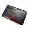 Ladies Soft Leather Patchwork Purse (Multi)