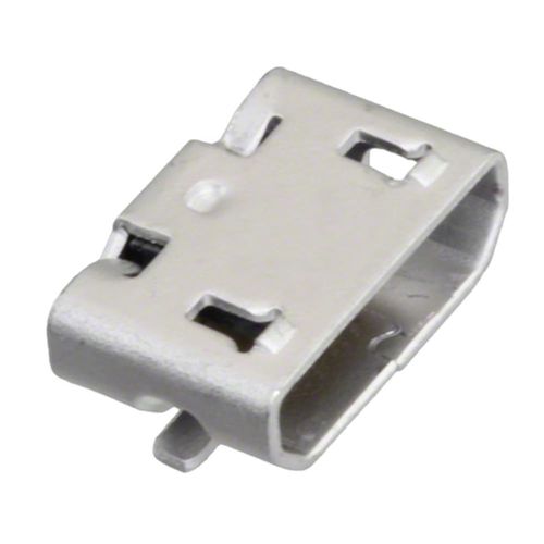 Pack of 4 0473461001 USB - Micro B USB 2.0 Receptacle Connector 5 Position Surface Mount, Right Angle :RoHS, Cut Tape