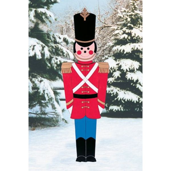 Giant Toy Soldier Woodcraft Pattern