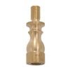 B&P Lamp® 1/2" Length Brass Riser, Unfinished