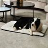 DERICOR Dog Bed Dog Crate Bed Plush 36" UK Machine Washable
