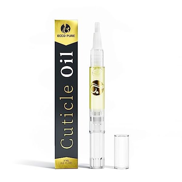 Cuticle Oil Pen - Nail Cuticle Protector - Professional Manicure & Pedicure Set Accessory - Acrylic Nail Art Accessory - Cuticle & Nail Strengthener - Cuticle Softener for at Home Nail Care Kit - Contains Vitamin E