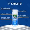 1" Inch Chlorine Tablets for Pools, Hot Tubs, & Spas - 2 Lbs (4 Pack)