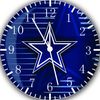 Dallas Cowboys Wall Clock Z16 Personalized option with adding name