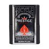 Bicycle Prestige Waterproof Plastic Playing Cards, Red & Blue (Colors May Vary)