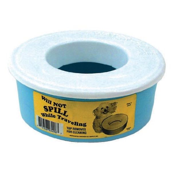 VALTERRA A72 Spill-Proof Pet Dish, Blue