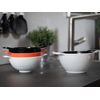 Trebonn - Helm Colander Melamine Colander with Gloss Finish (Black, Small)