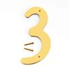 HY-KO Products BR-40/3 Number, 3 (Three), Brass