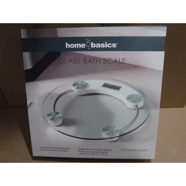 Home Basics Non-Skid Mechanical Bathroom Scale